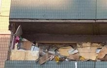 "Это все нужное...": в Киеве на Оболони сфотографировали очень захламленный балкон