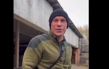 Скандальный Кива "поздравил" Киев с годовщиной освобождения от нацистов расстрелом портрета Бандеры