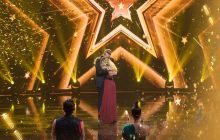 "Україна має талант": девушка читающая мысли удостоилась первой "золотой кнопки" (видео)