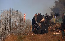 Двум группам мигрантов удалось прорваться в Польшу из Беларуси