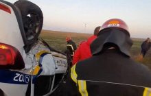 В ДТП в Одесской области авто полиции выехало на встречку: среди пострадавших дети (видео)