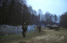 На границе Беларуси и Польши произошла стрельба (видео)
