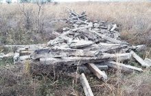 В заповеднике "Тузловские лиманы" злоумышленники устроили свалку