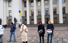 Под Радой проходит акция ФОПов (фото, видео)