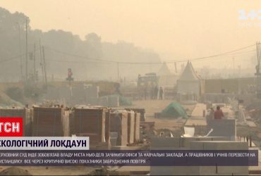В індійському Нью-Делі через токсичний смог мають зачинити офіси та навчальні заклади