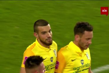 УПЛ | Чемпіонат України з футболу 2021 | Дніпро-1 - Олександрія - 0:1. Відео голу Бабогло (19`)