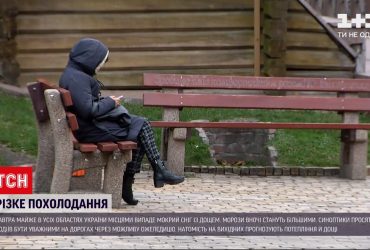 Майже в усіх областях місцями випаде мокрий сніг із дощем