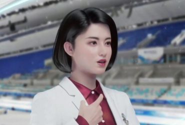An unusual commentator was created in China for the 2022 Winter Olympics (video)