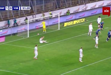 УПЛ | Чемпіонат України з футболу 2021 | Дніпро-1 - Ворскла - 2:0. Відео голу Довбика (52`)