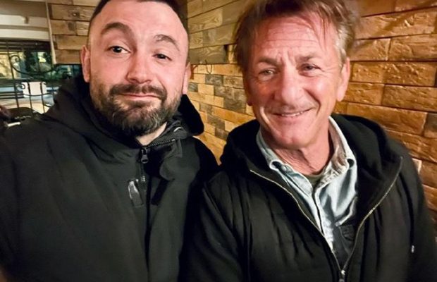 Голливудский актер Шон Пенн тайно прилетел в Украину и планирует посетить Донбасс (видео)