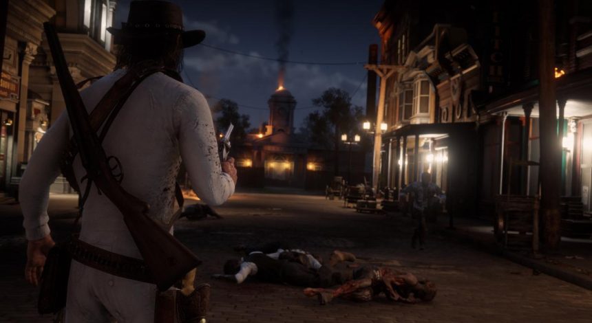 В популярном вестерне Red Dead Redemption 2 появилась возможность устроить зомби-апокалипсис