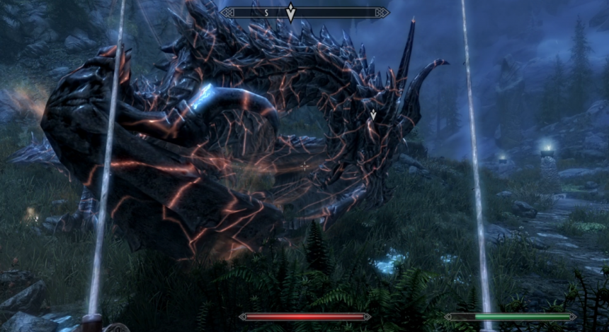 Наполегливий гравець зміг пройти Skyrim, використовуючи лише вудку