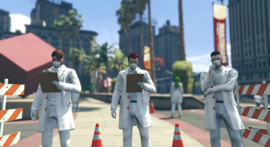 Фармацевтична компанія Pfizer вакцинувала гравців в GTA Online