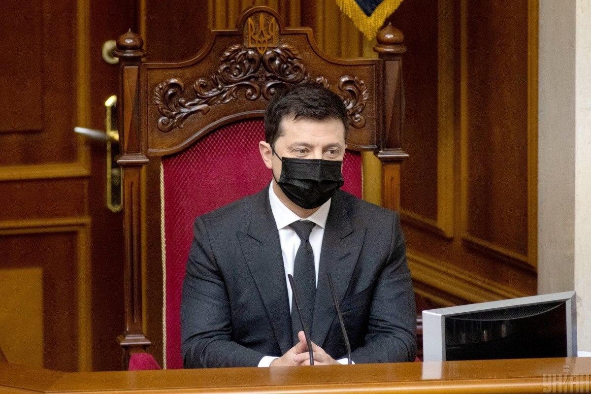 Владимир Зеленский не подписал документ, поддержанный парламентом / фото УНИАН