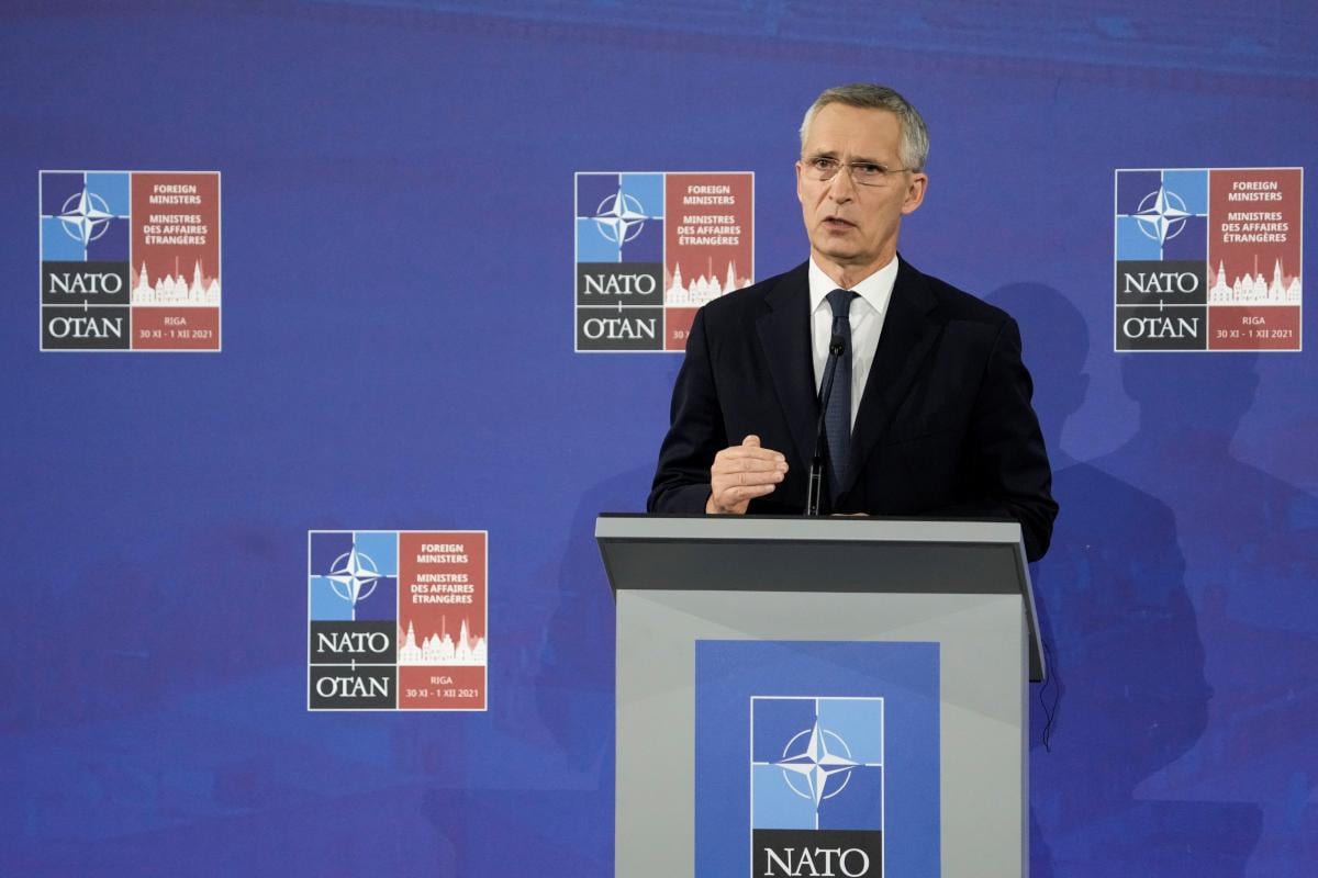 Stoltenberg: a statement such as "Russia has spheres of influence" is unacceptable / photo REUTERS