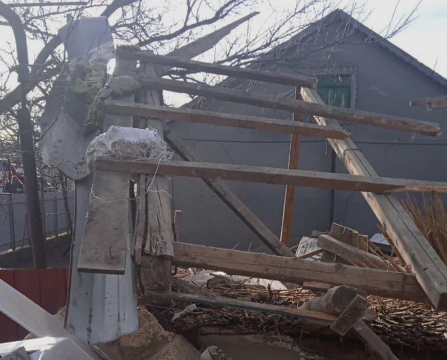 Хозяин дома оказался под обломками / фото: ГУ ГСЧС Украины в Одесской области