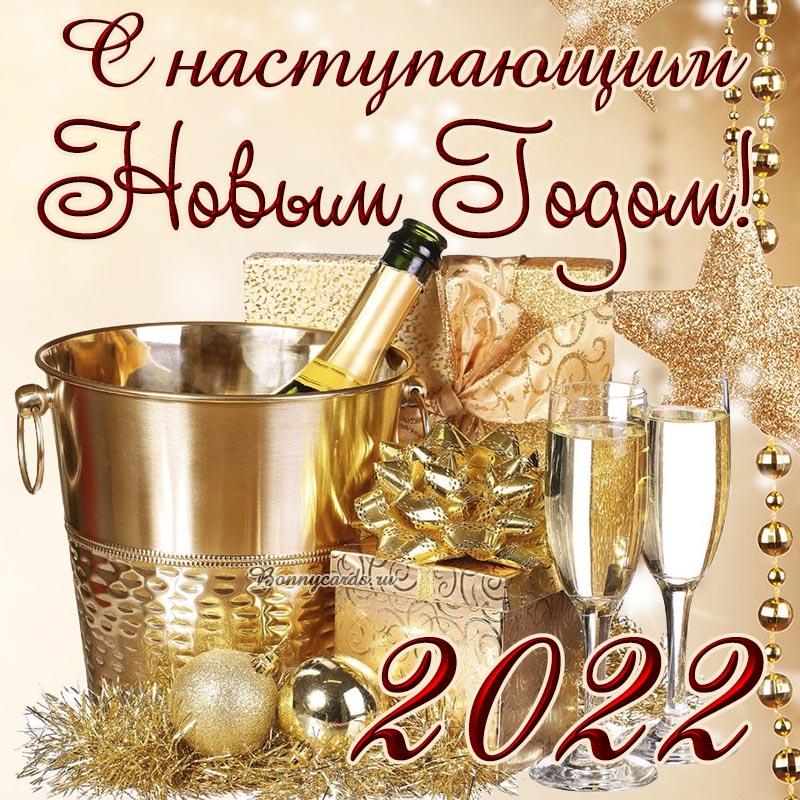 Поздравления с Новым годом / фото bonnycards.ru