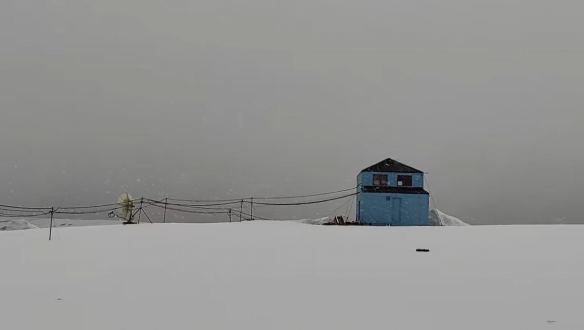 Украинские полярники подготовились к затмению \ скриншот из видео