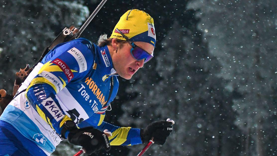 Антон Дудченко показал второй лучший результат в карьере / фото biathlon.com.ua