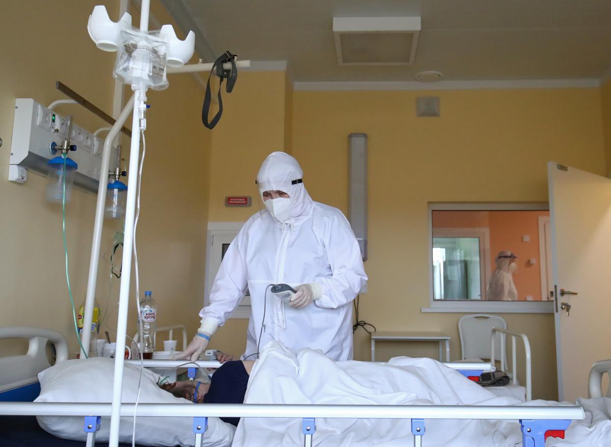 Больше всего коронавирусных госпитализаций на Западе страны \ фото REUTERS