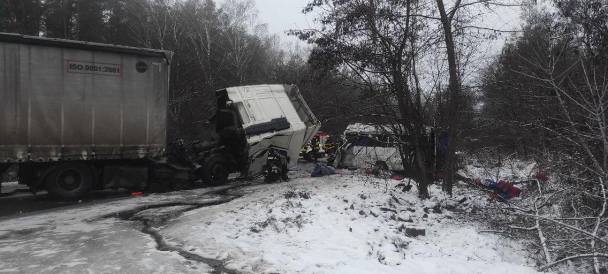 Водитель грузовика, 44-летний житель Черниговского района своей вины не признал / фото ГСЧС