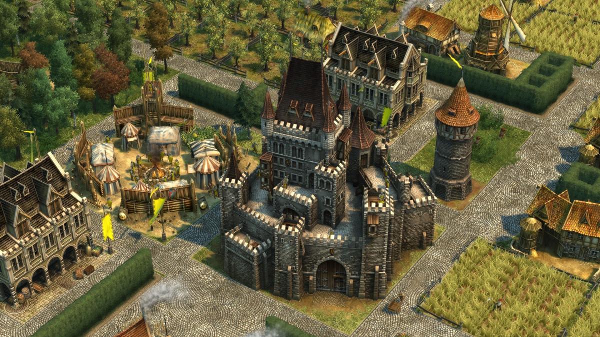 Ubisoft раздает игру о постройке городов в антураже XV века / фото Ubisoft