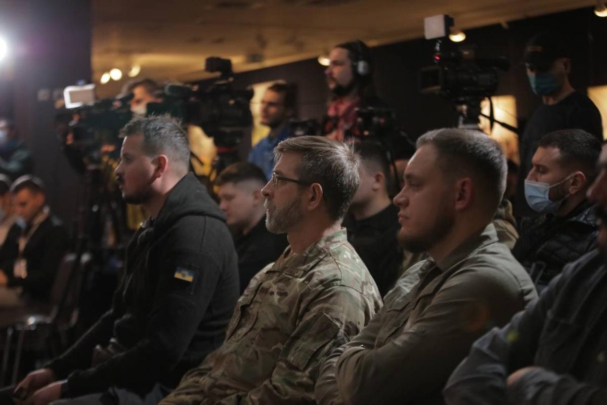 У Києві створили Всеукраїнський громадський штаб оборони / фото nationalcorps.org У Києві створили Всеукраїнський громадський штаб оборони / фото nationalcorps.org