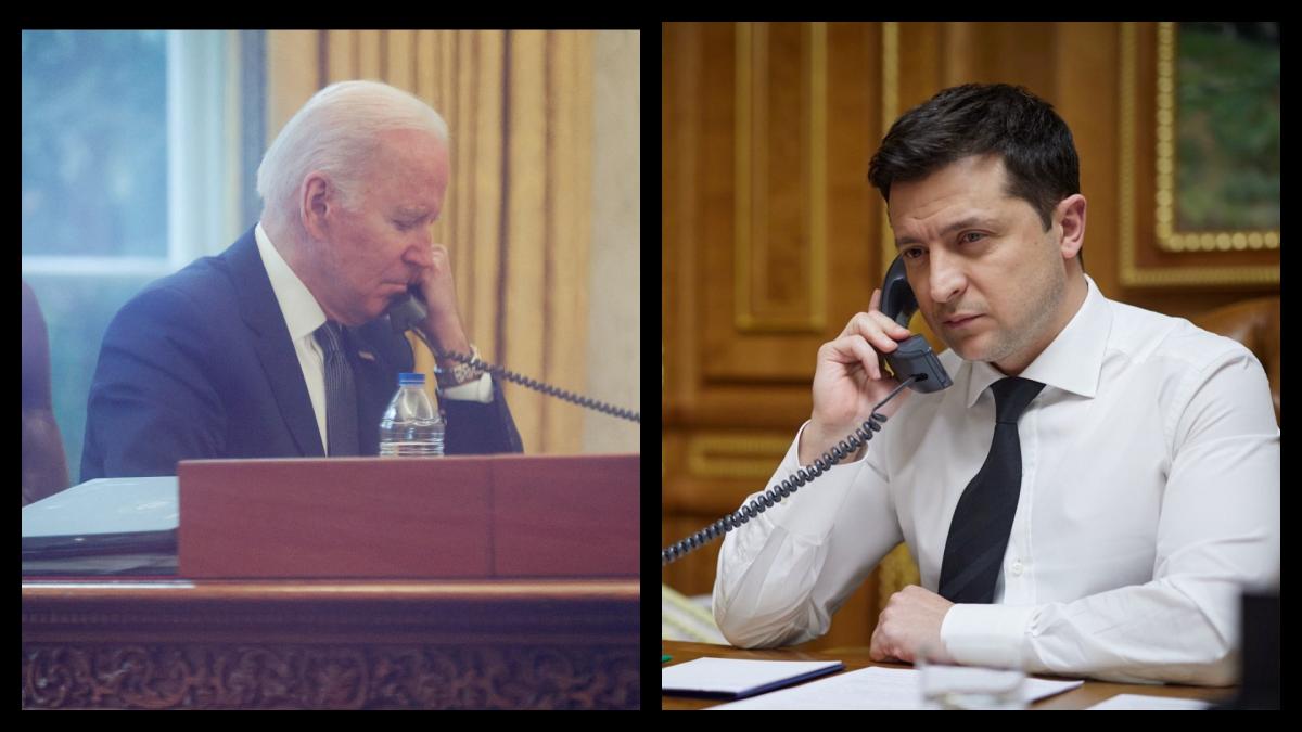 Зеленський і Байден поговорили телефоном / фото REUTERS