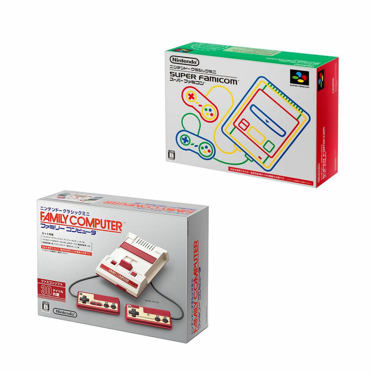 Famicom и Super Famicom / фото ebay.com 