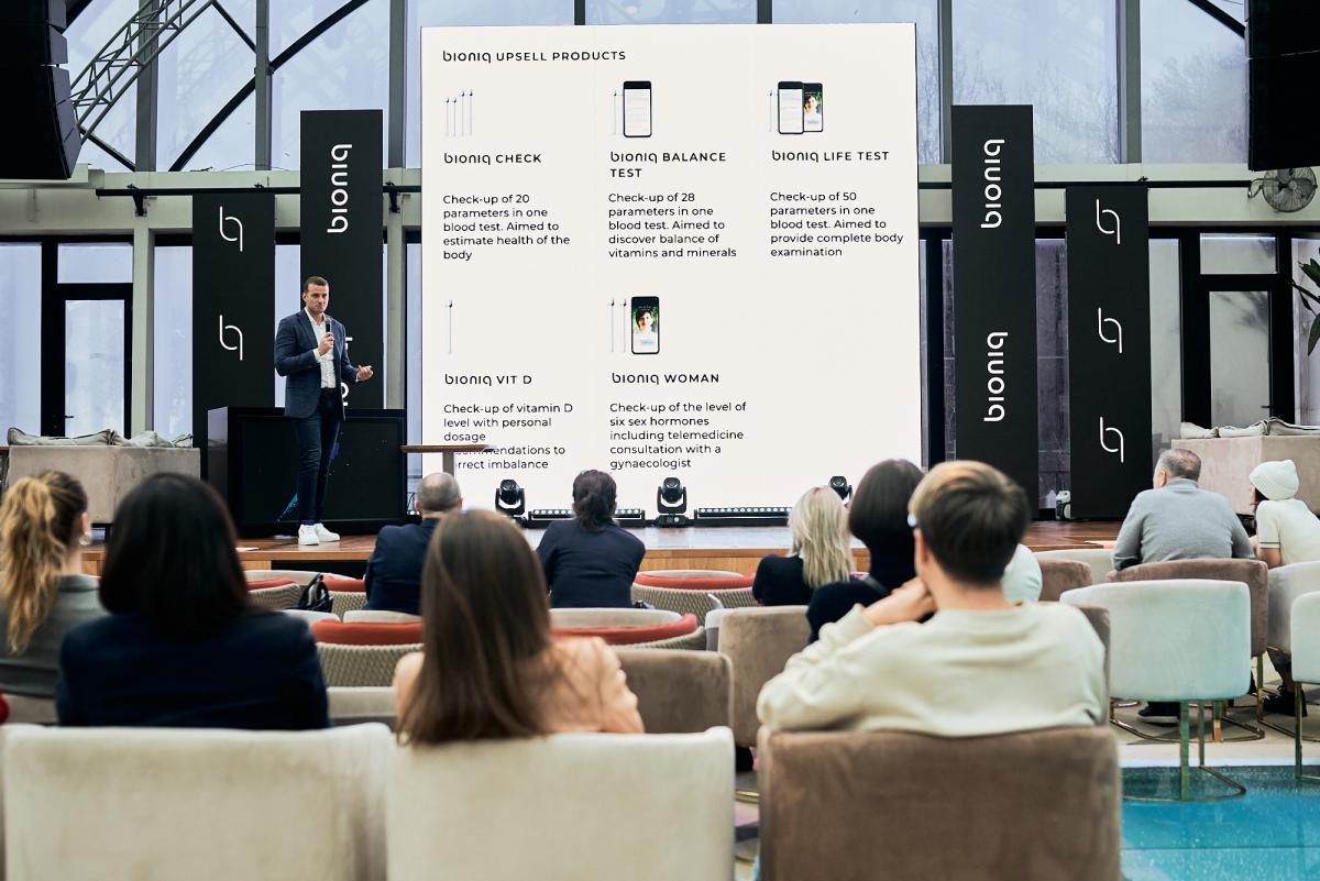 Bioniq Ukraine: в Киеве презентовали умную систему управления здоровьем Bioniq Ukraine: в Киеве презентовали умную систему управления здоровьем