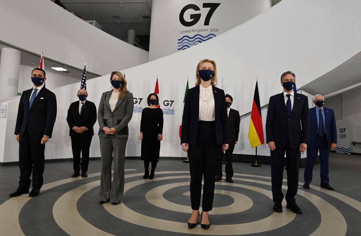 Міністри закордонних справ G7 провели переговори / фото REUTERS