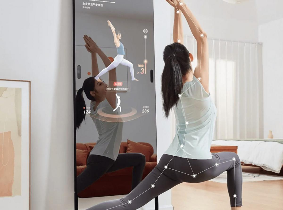 Smart Fitness Mirror / Фото Baidu