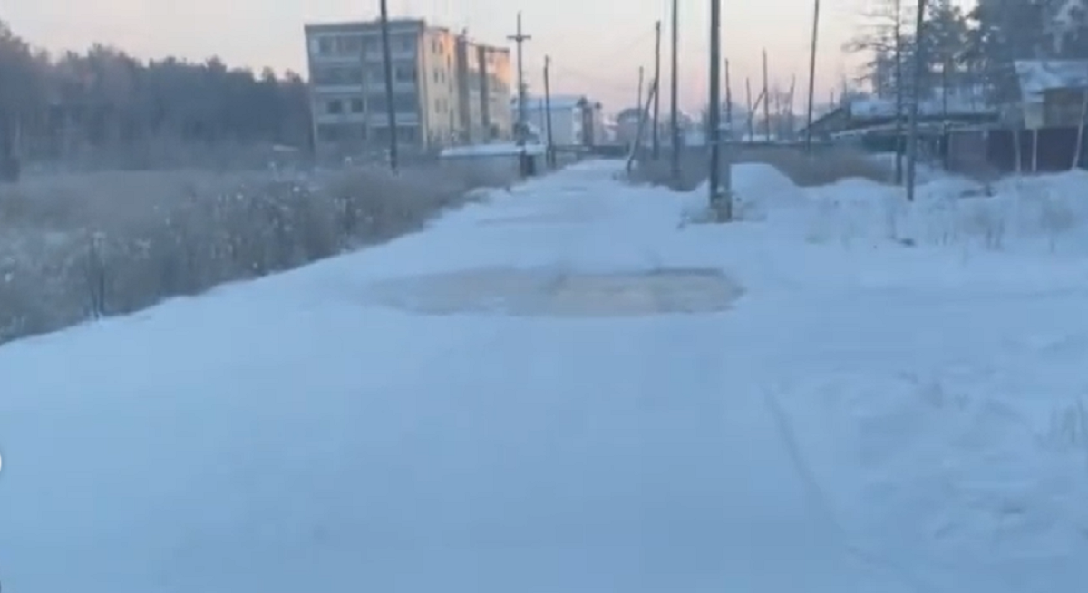 Температура повітря в Якутську останнім часом тримається на рівні -30...-40°C / скріншот Температура повітря в Якутську останнім часом тримається на рівні -30...-40°C / скріншот