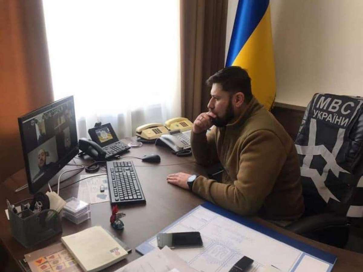 Гогилашвили написал заявление об увольнении / фото facebook.com/mvs.gov.ua