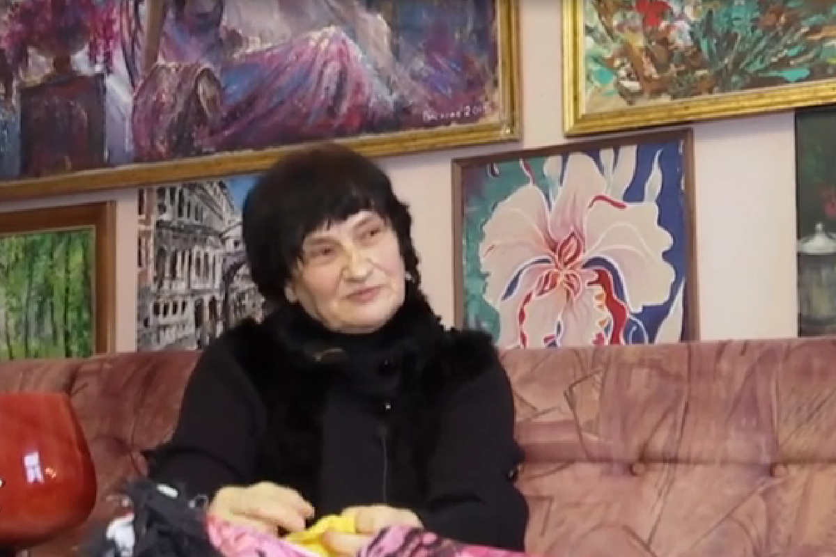 Художниця Наталія Басараб з Тернополя / скриншот з відео