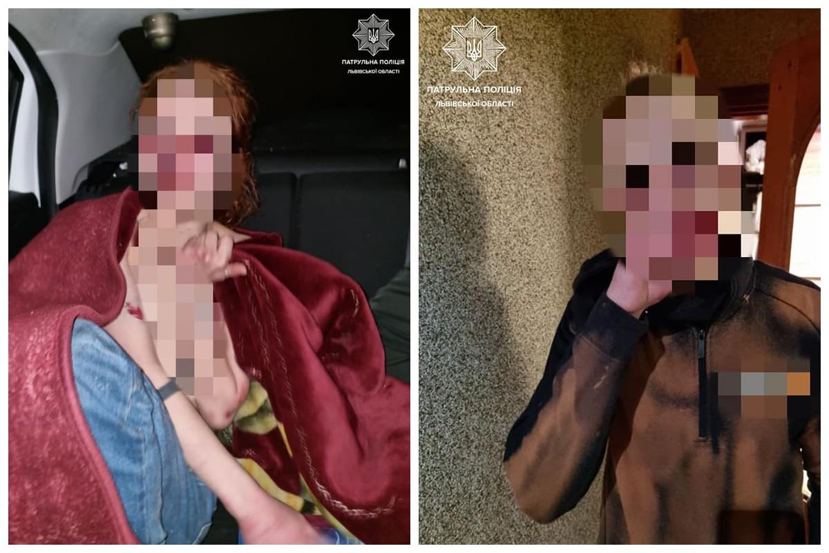 Мужчина неадекватно себя вел / коллаж с фото - facebook.com/lvivpolice Мужчина неадекватно себя вел / коллаж с фото - facebook.com/lvivpolice