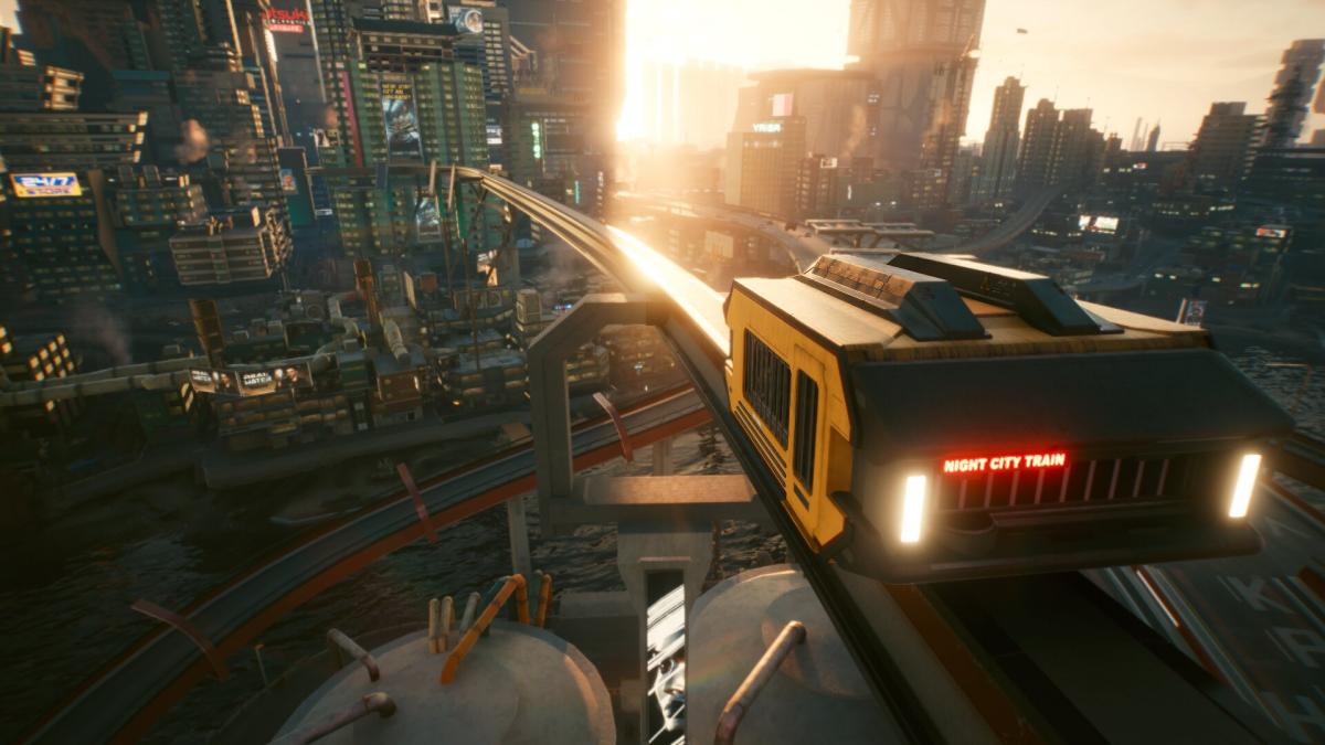 The enthusiast added a subway to Cyberpunk 2077, which CD Projekt RED failed to realize / Photo by Nexus Mods