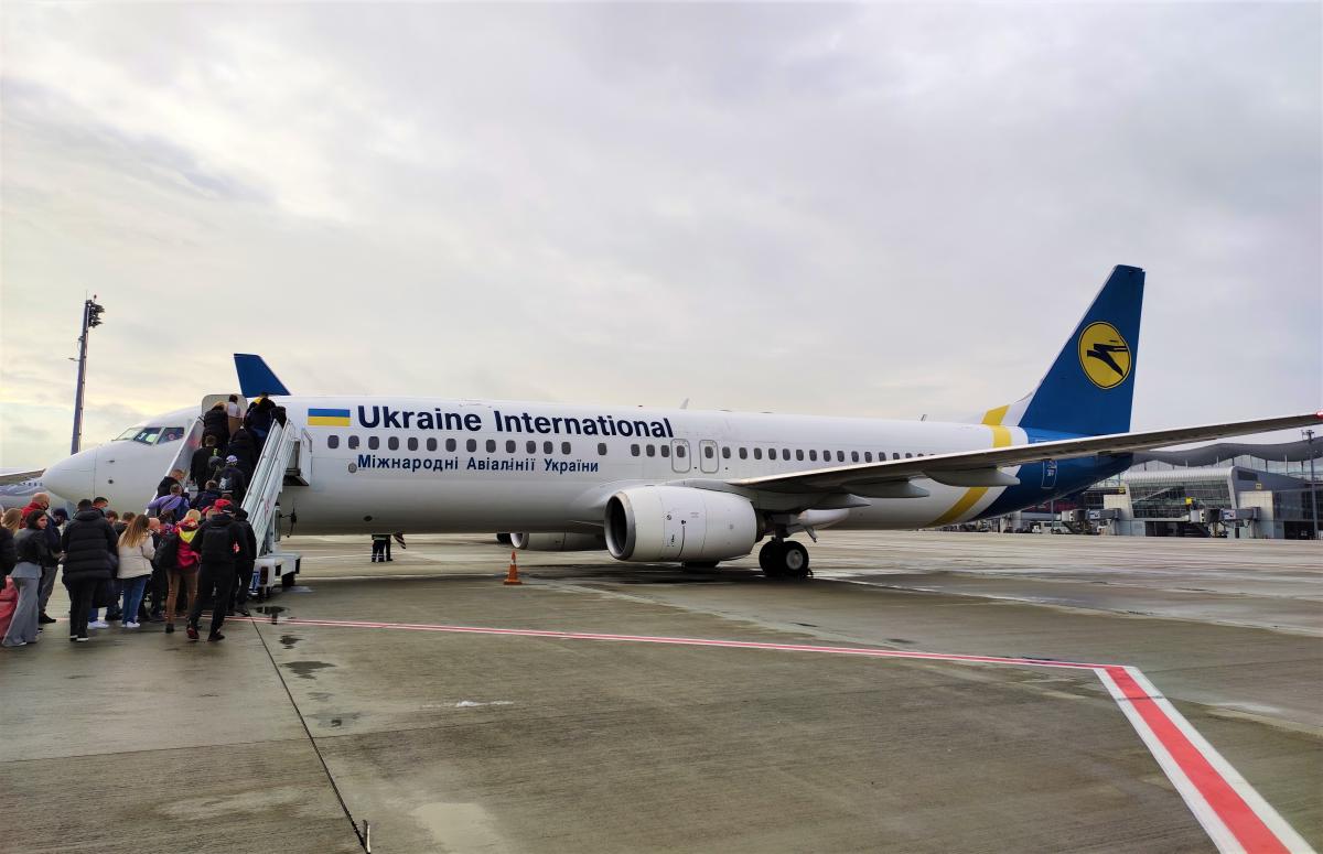 МАУ літає з Києва до Ларнаки двічі на тиждень / фото Марина Григоренко