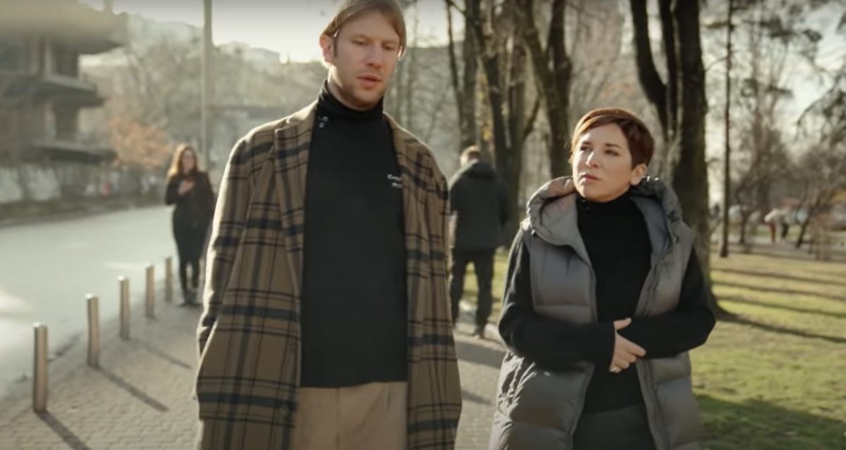 Дорн про життя в Києві / скрін відео Дорн про життя в Києві / скрін відео