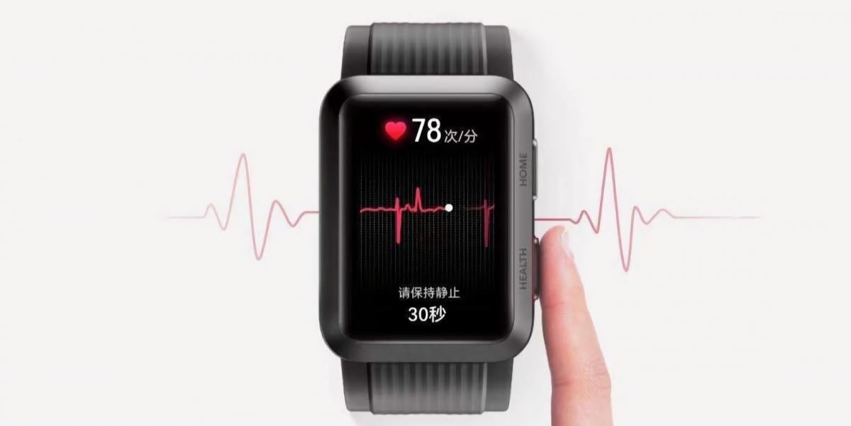 Cмарт-часы Watch D умеют измерять давление и делать ЭКГ / фото Huawei