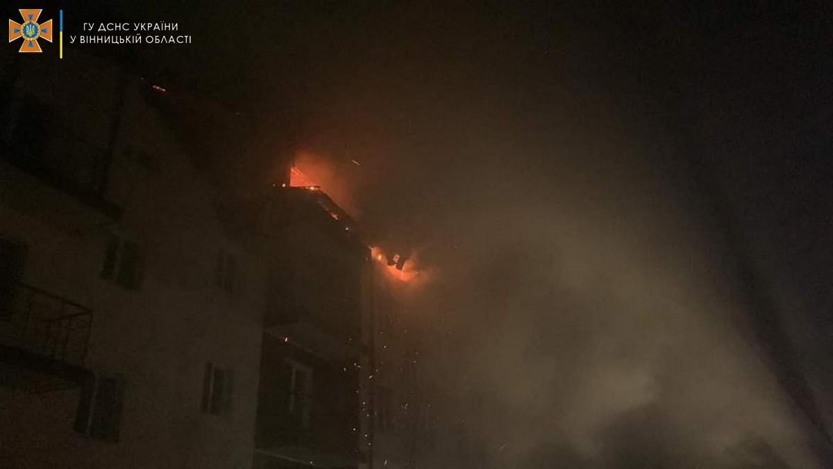 After a fire in a hotel near Vinnitsa, another person died / photo from the State Emergency Service of Vinnitsa region
