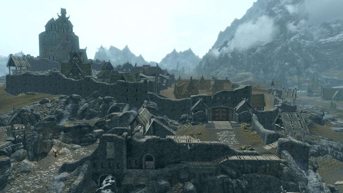 Игрок показал, как могла бы выглядеть улучшенная версия Skyrim на движке Unreal Engine 5 / фото IGN