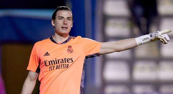 Andrey Lunin played only one match for Real / photo realmadrid.com