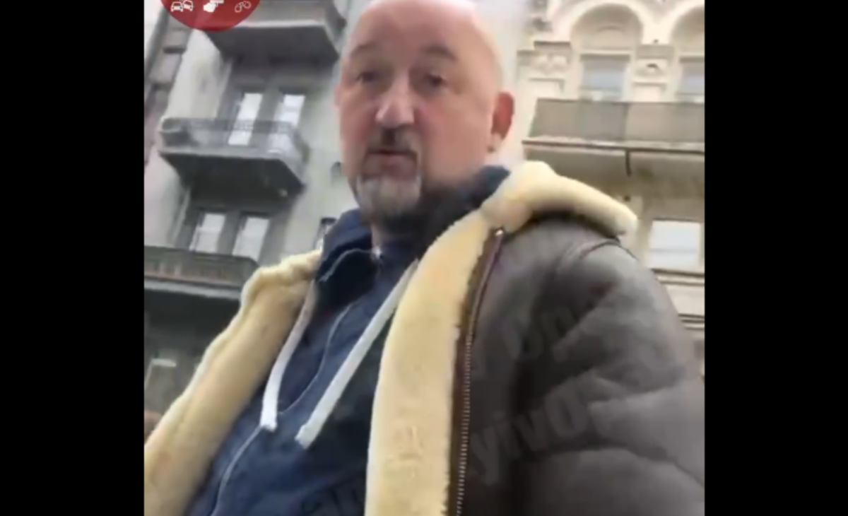 В Киеве известный автогонщик поскандалил с водителем на дороге и попал на видео