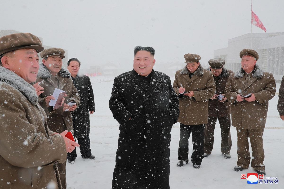 Ким Чен Ын появился на собрании правящей в Северной Корее партии / фото - REUTERS