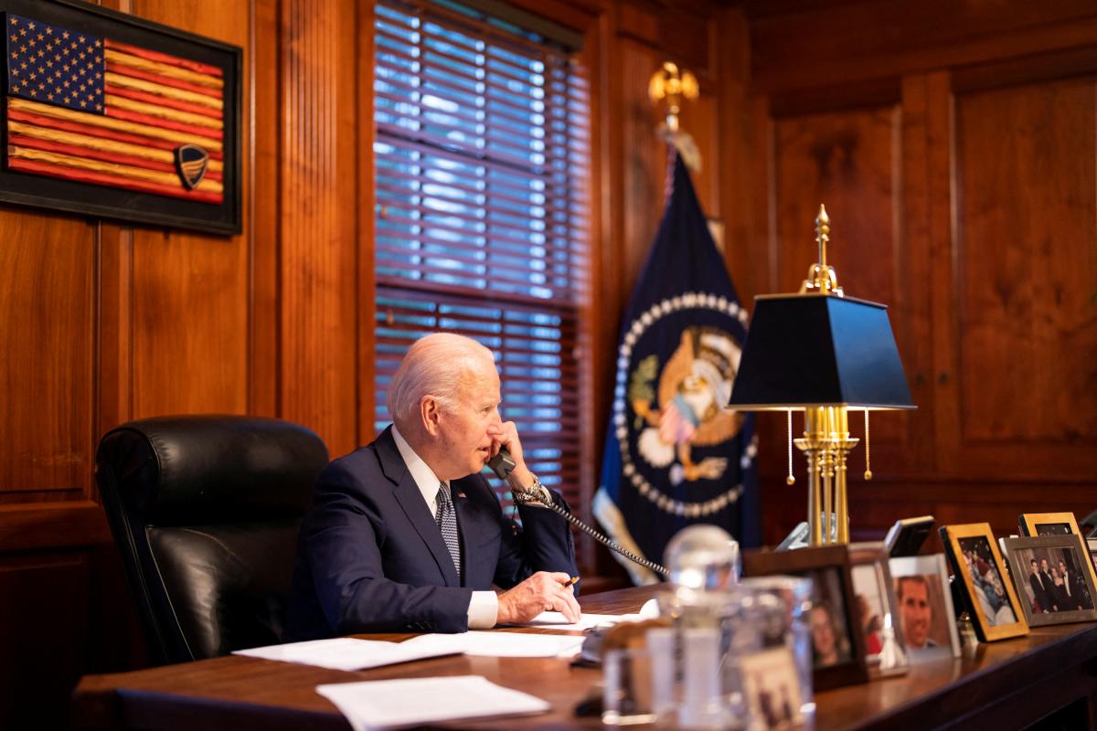Biden phoned Putin / photo REUTERS