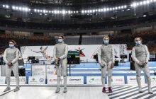 Історичне золото: збірна України з фехтування перемогла на етапі Кубка світу, обігравши у фіналі Росію