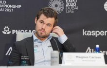 Реакция чемпиона мира по шахматам на ошибку соперника из России стала хитом в сети (видео)