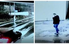 У Києві авто "знесло" дівчину на переході: дивна поведінка водія потрапила на відео