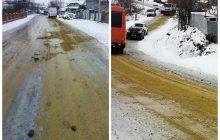 Читали "Отче наш": на Буковине люди едва не поседели во время поездки по ледяной дороге (фото, видео)